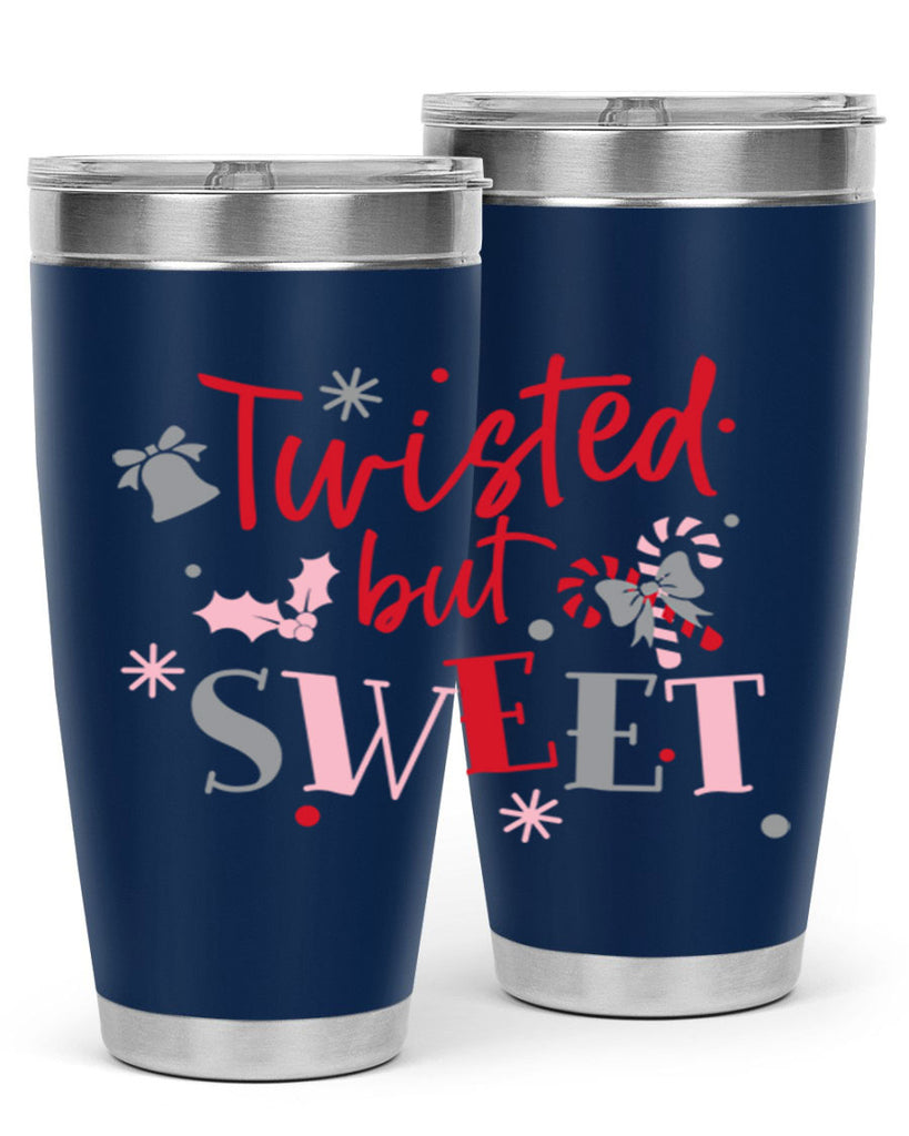 Twisted but sweet 424#- winter- Tumbler
