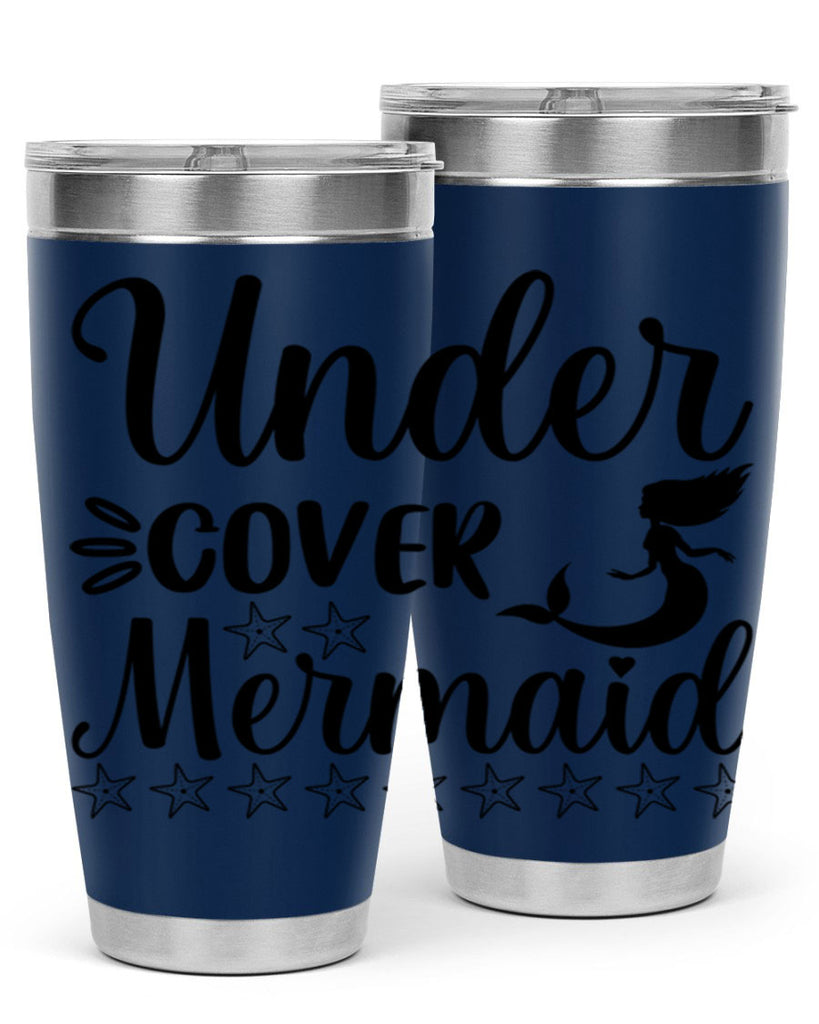 Under cover mermaid 650#- mermaid- Tumbler