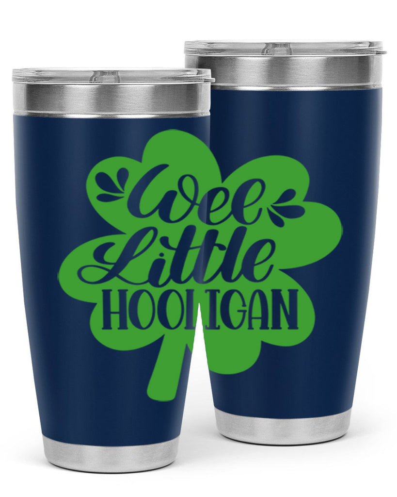 Wee Little Hooligan Style 16#- St Patricks Day- Tumbler