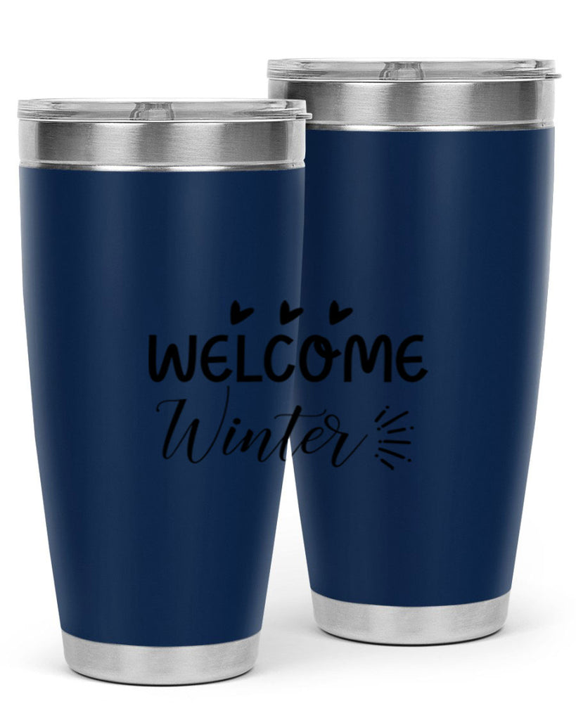 Welcome Winter 475#- winter- Tumbler