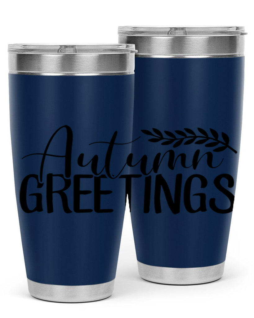 autumn greetings 13#- fall- Tumbler