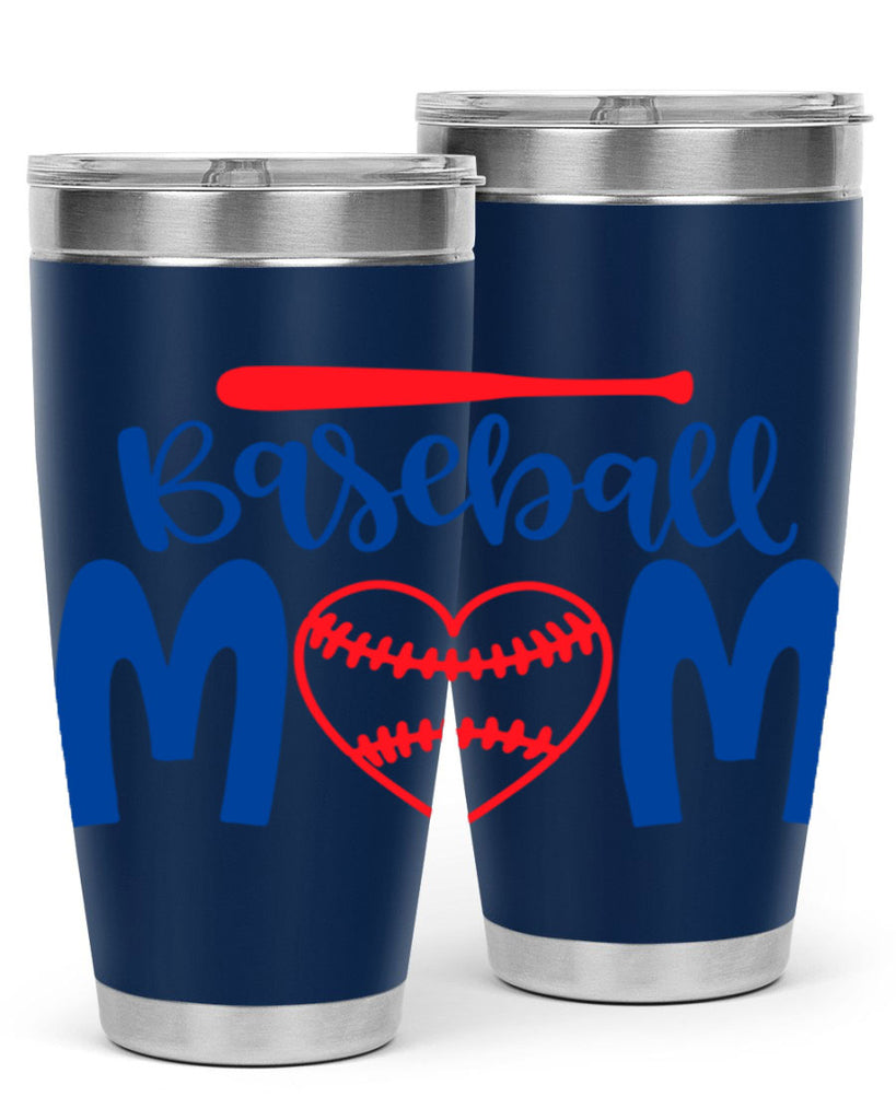 baseball mom 2077#- baseball- Tumbler