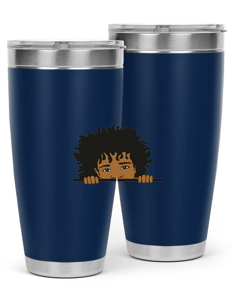 black boy 4#- black men - boys- tumbler