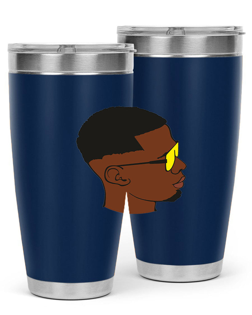 black man 27#- black men - boys- tumbler