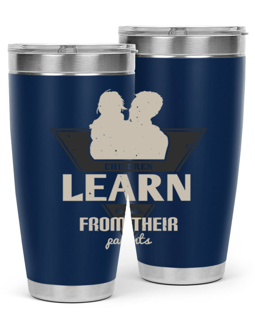 children learn to smile 250#- fathers day- Tumbler