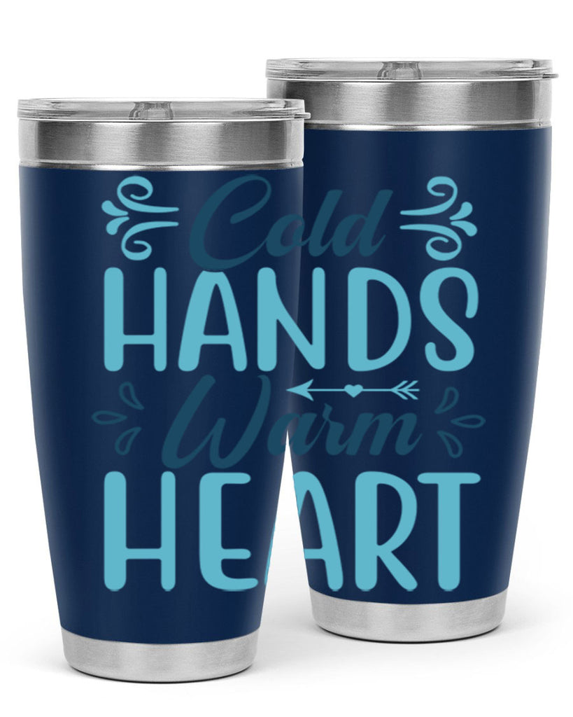 cold hands warm heart 50#- winter- Tumbler