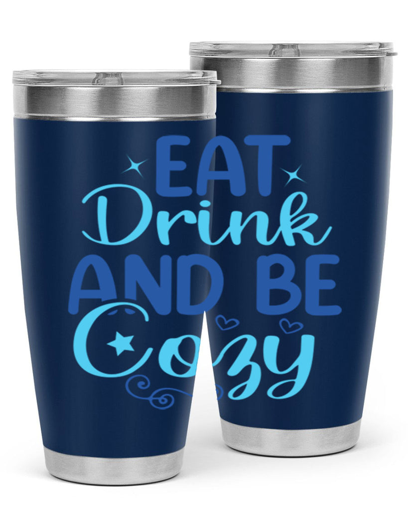 eat drink and be cozy 97#- winter- Tumbler