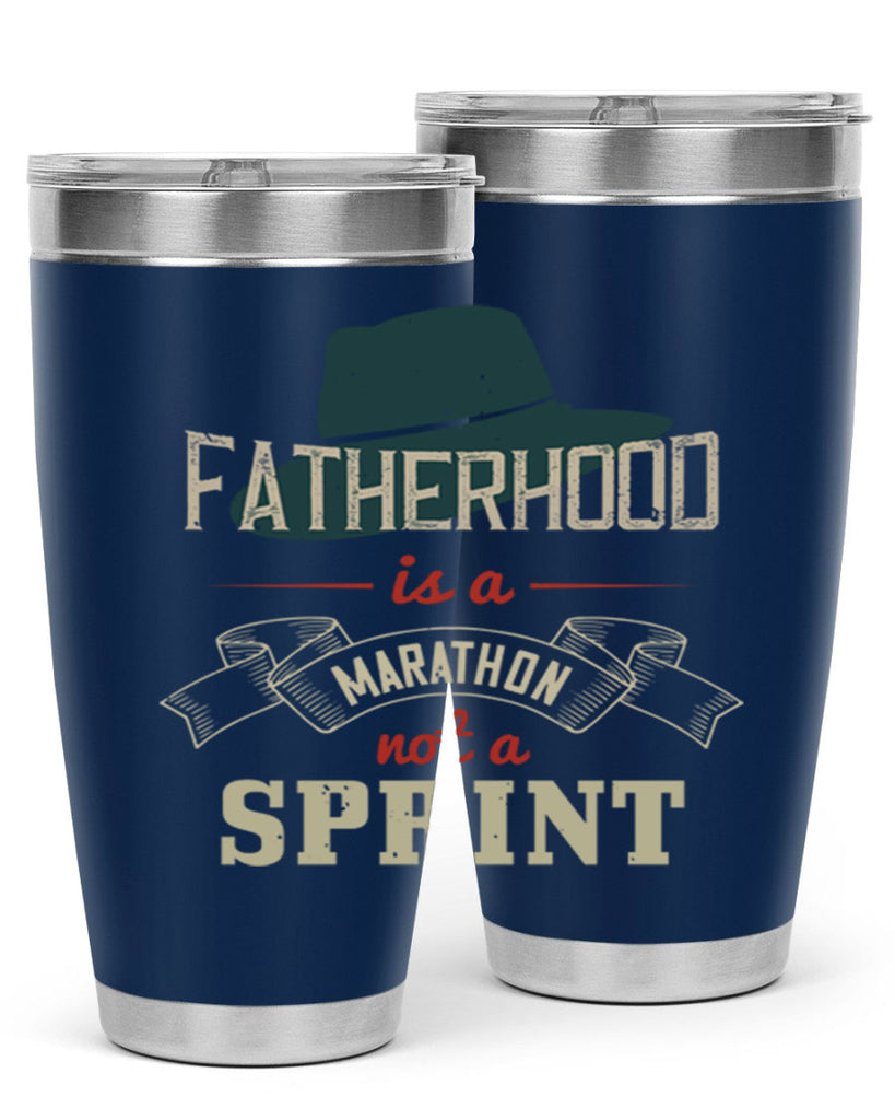 fatherhood is a marathon 227#- fathers day- Tumbler