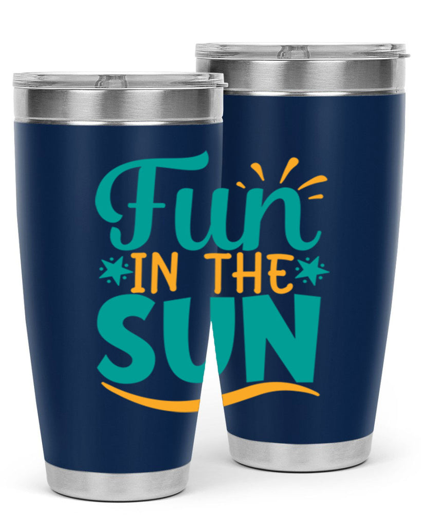 fun in the sun Style 103#- summer- Tumbler