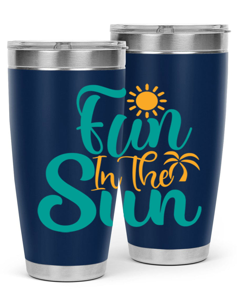 fun in the sun Style 104#- summer- Tumbler