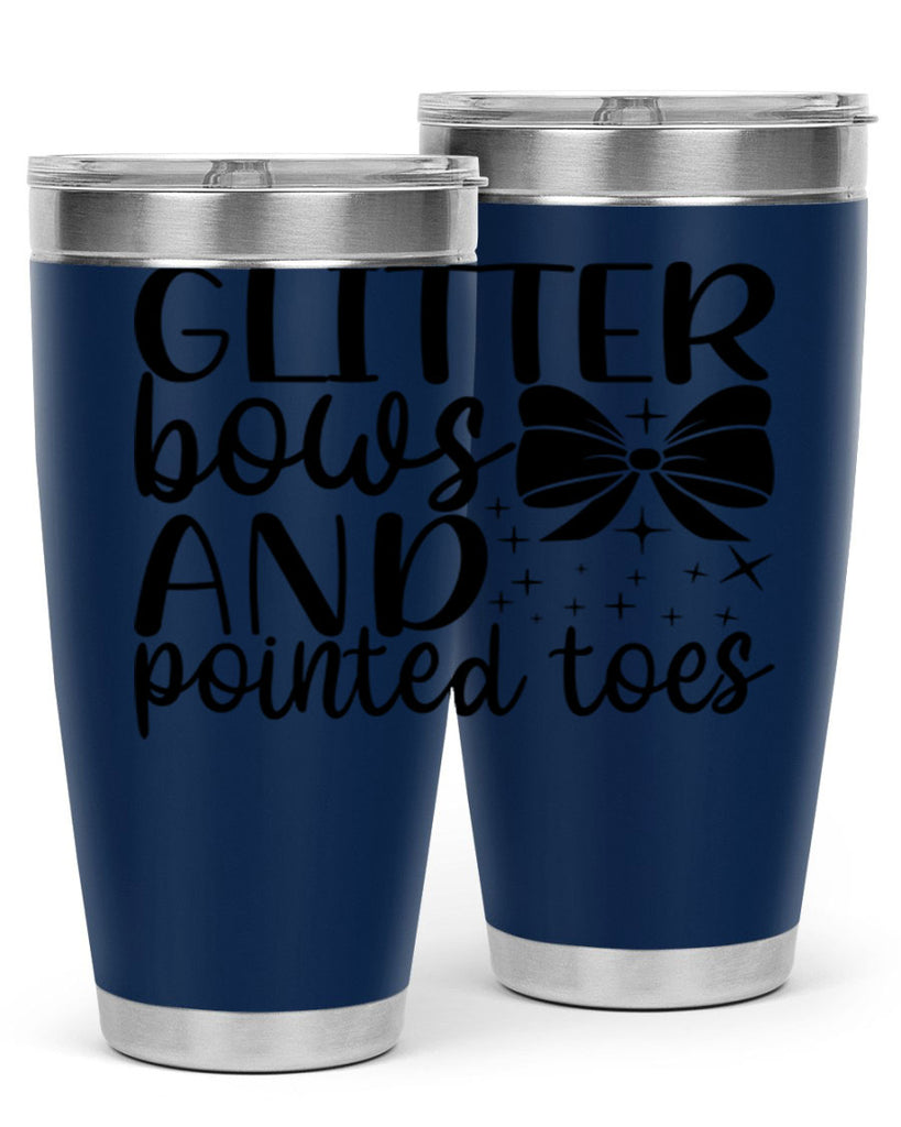 glitter bows and pointed toes44#- ballet- Tumbler