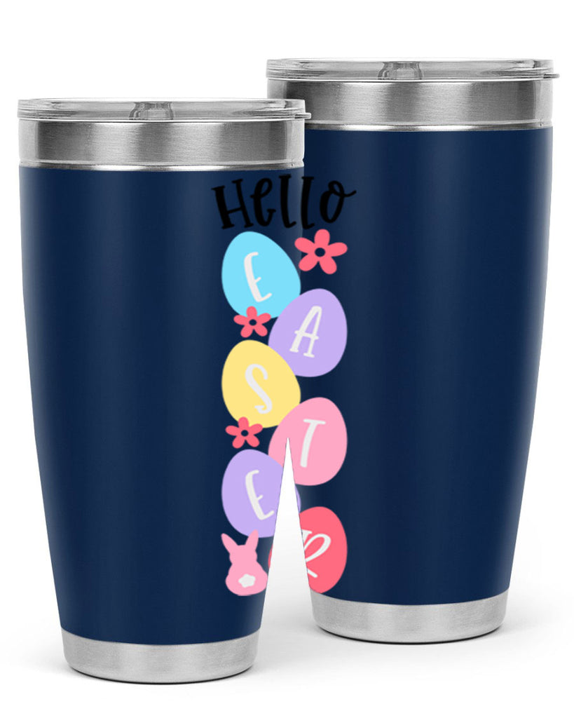 hello easter 32#- easter- Tumbler