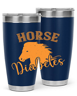 horse diabetes Style 34#- diabetes- Tumbler