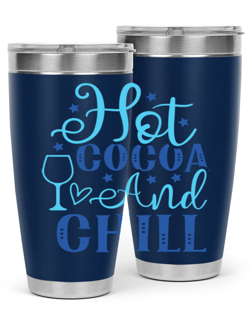 hot cocoa and chill 206#- winter- Tumbler