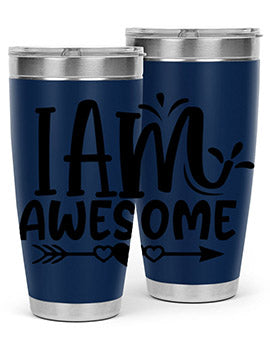 i am awesome Style 19#- autism- Tumbler