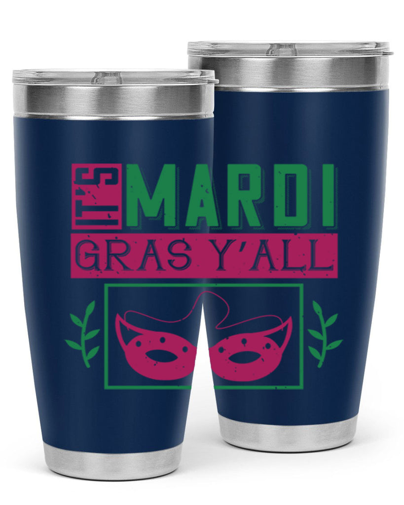it’s mardi gras y’all 60#- mardi gras- Tumbler