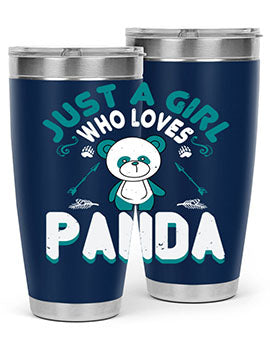 just a girl who loves panda 21#- Bears- Tumbler