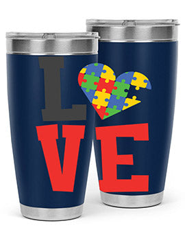 love Style 29#- autism- Tumbler
