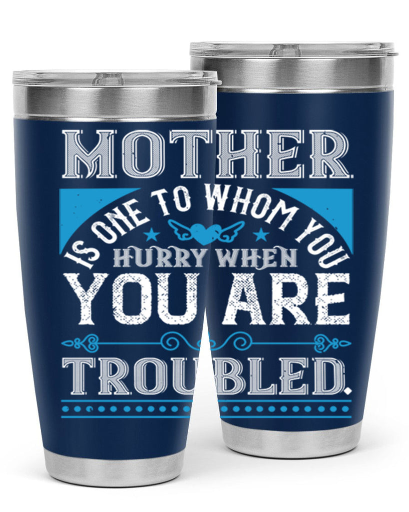 mother is one to whom 67#- mothers day- Tumbler