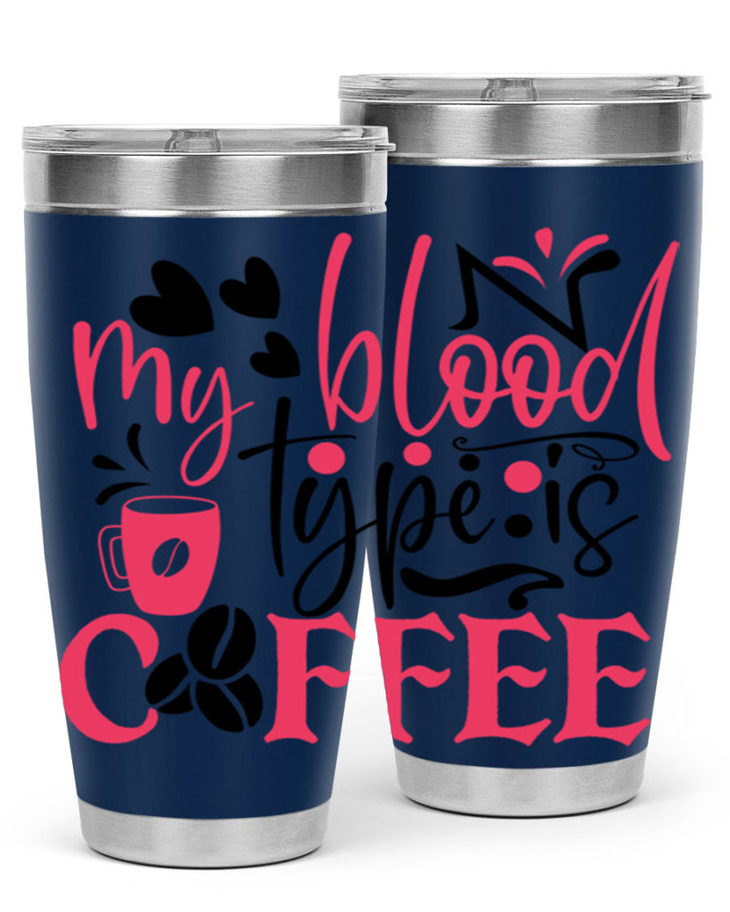 my blood type is coffee Style Style 129#- nurse- tumbler
