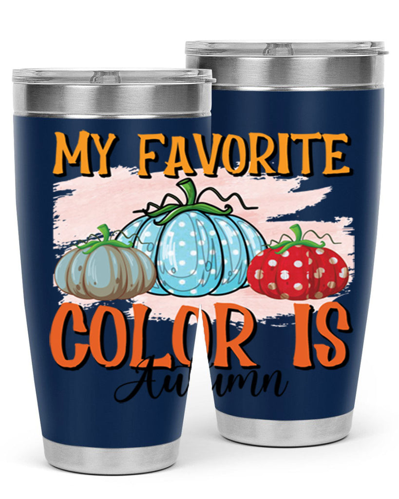my favorite color is autumn 436#- fall- Tumbler