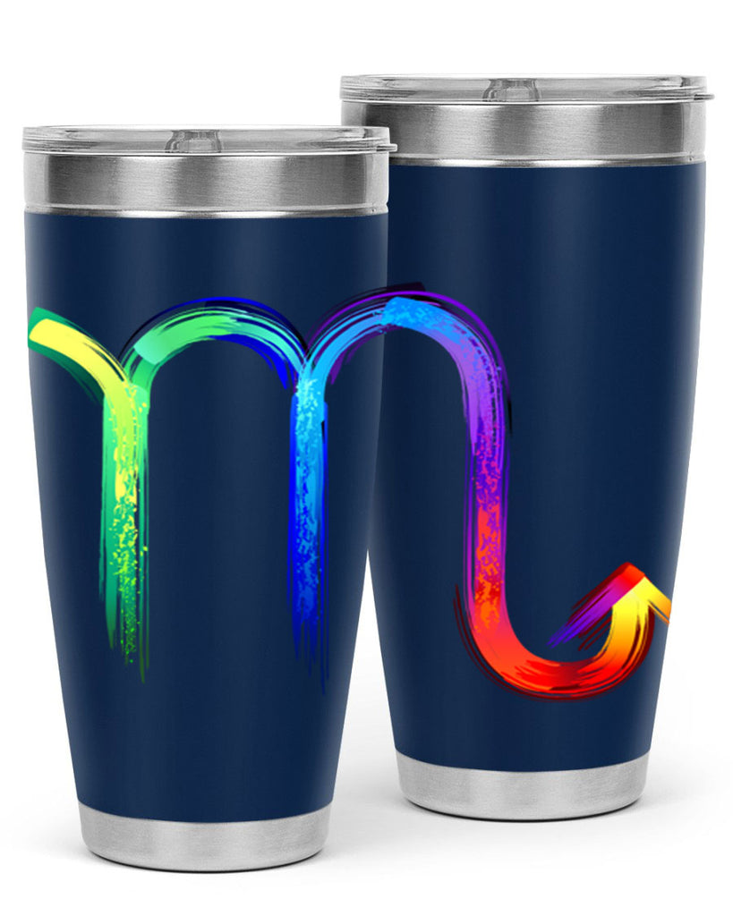 scorpio n 464#- zodiac- Tumbler