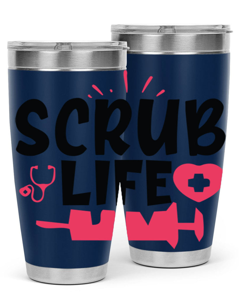scrub life Style Style 44#- nurse- tumbler
