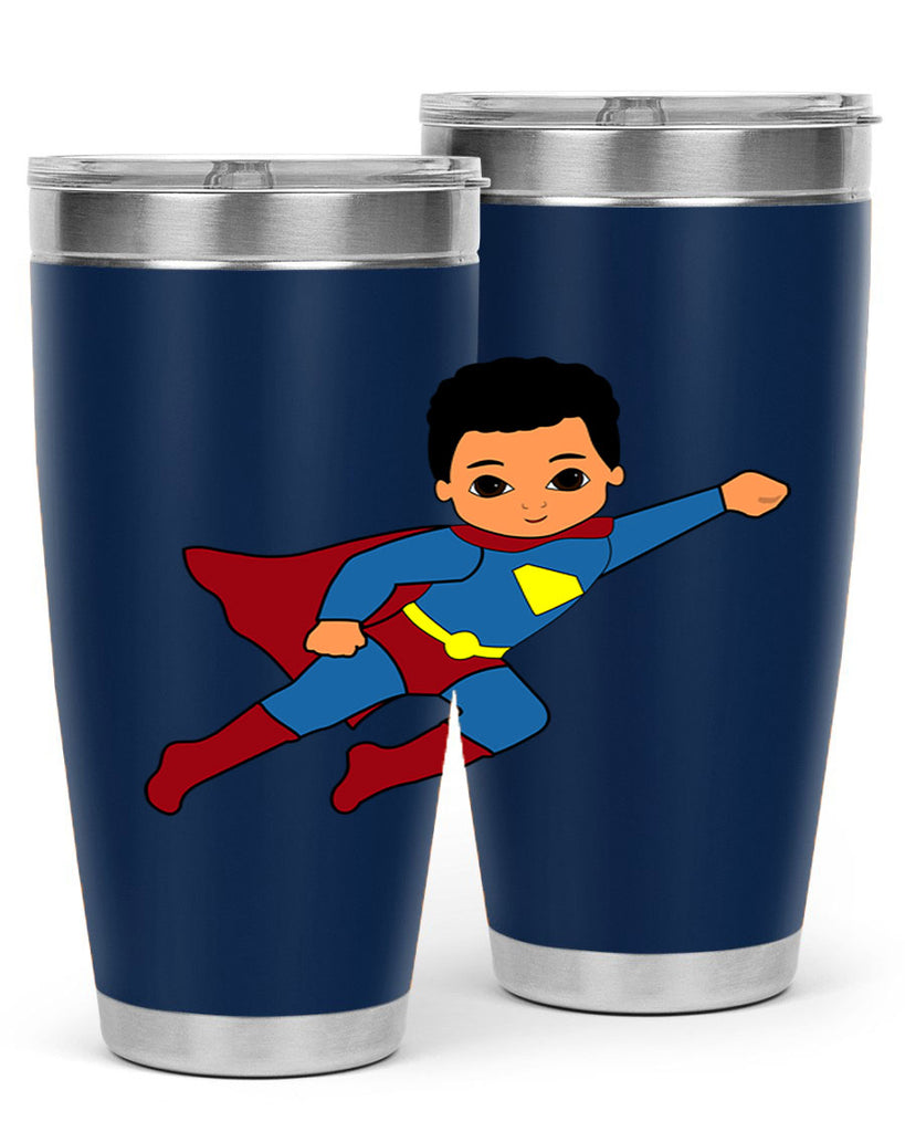 super kid 15#- black men - boys- tumbler