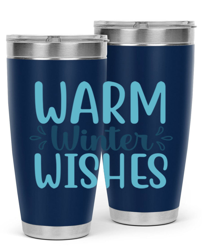 warm winter wishes 455#- winter- Tumbler