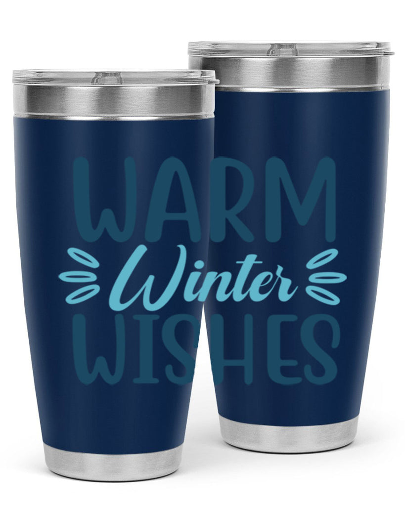warm winter wishes 456#- winter- Tumbler