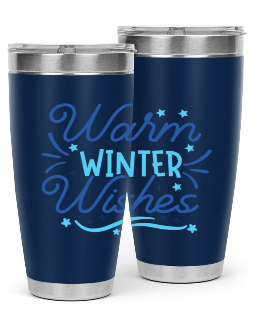 warm winter wishes 457#- winter- Tumbler