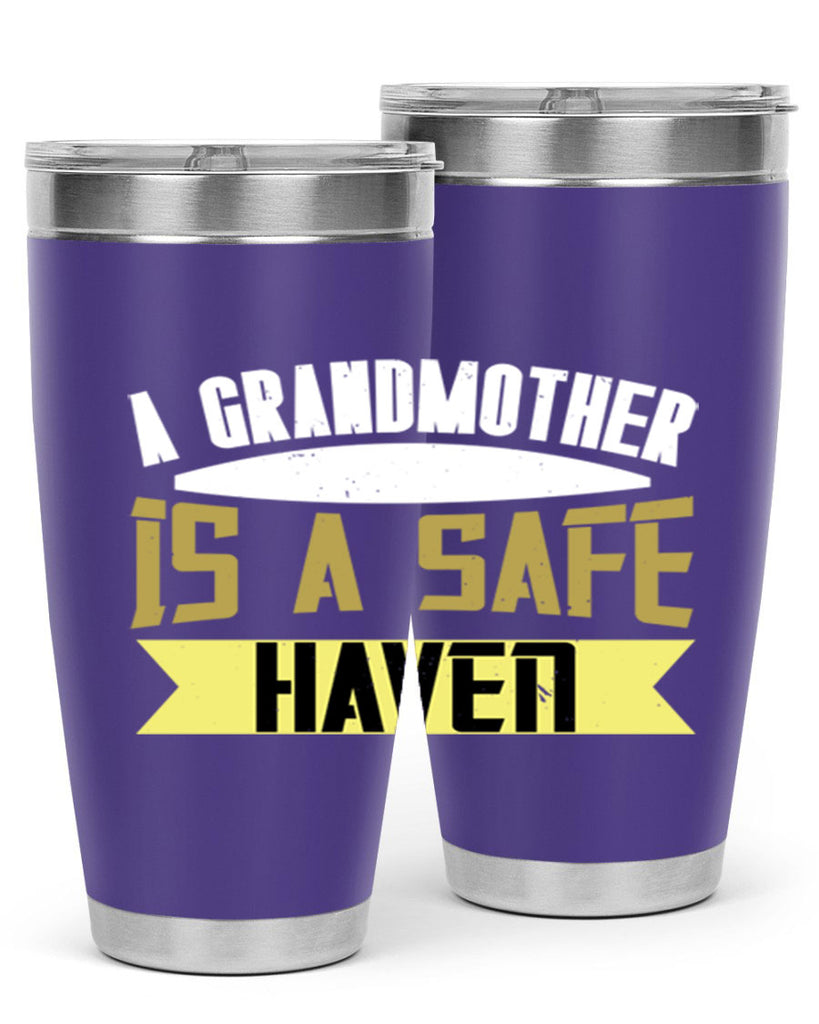 A Grandmother is a safe 41#- grandma - nana- Tumbler