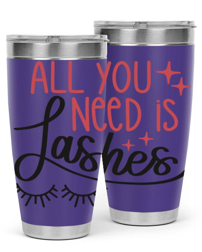 All You Need Is Lashes Style 146#- make up- Tumbler