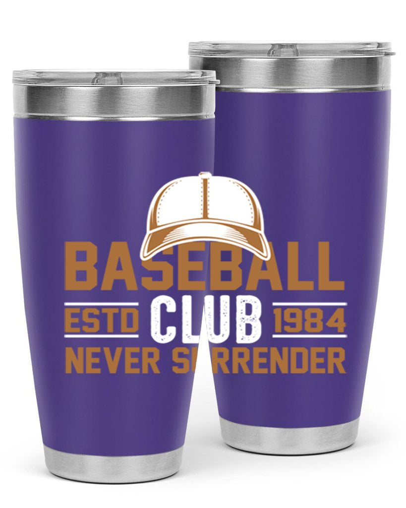 Base 1447#- baseball- Tumbler
