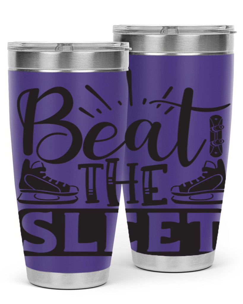 Beat the sleet 24#- winter- Tumbler