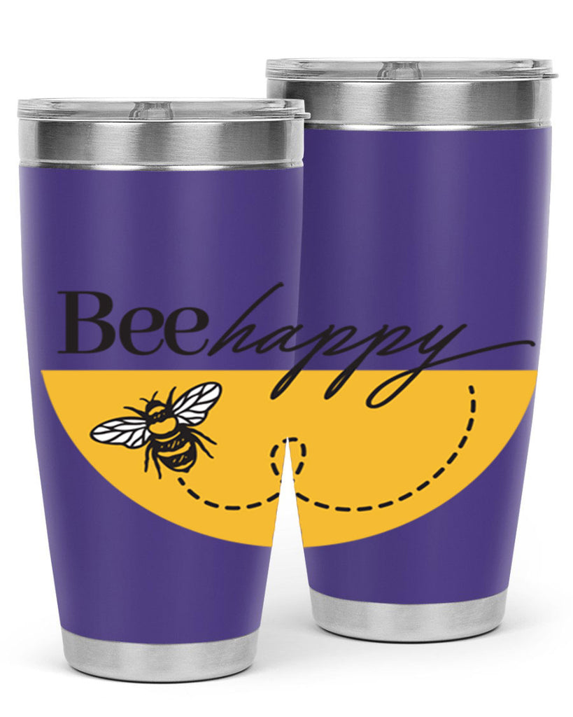 Bee Happy30#- spring- Tumbler