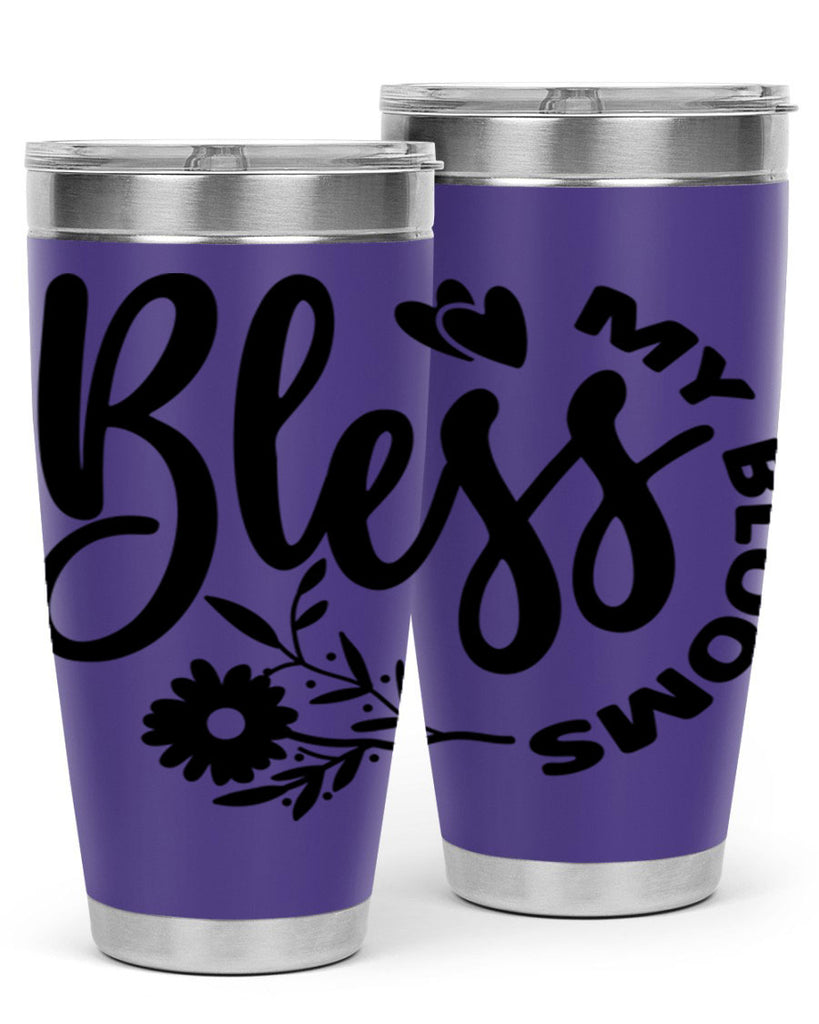 Bless My Blooms47#- spring- Tumbler