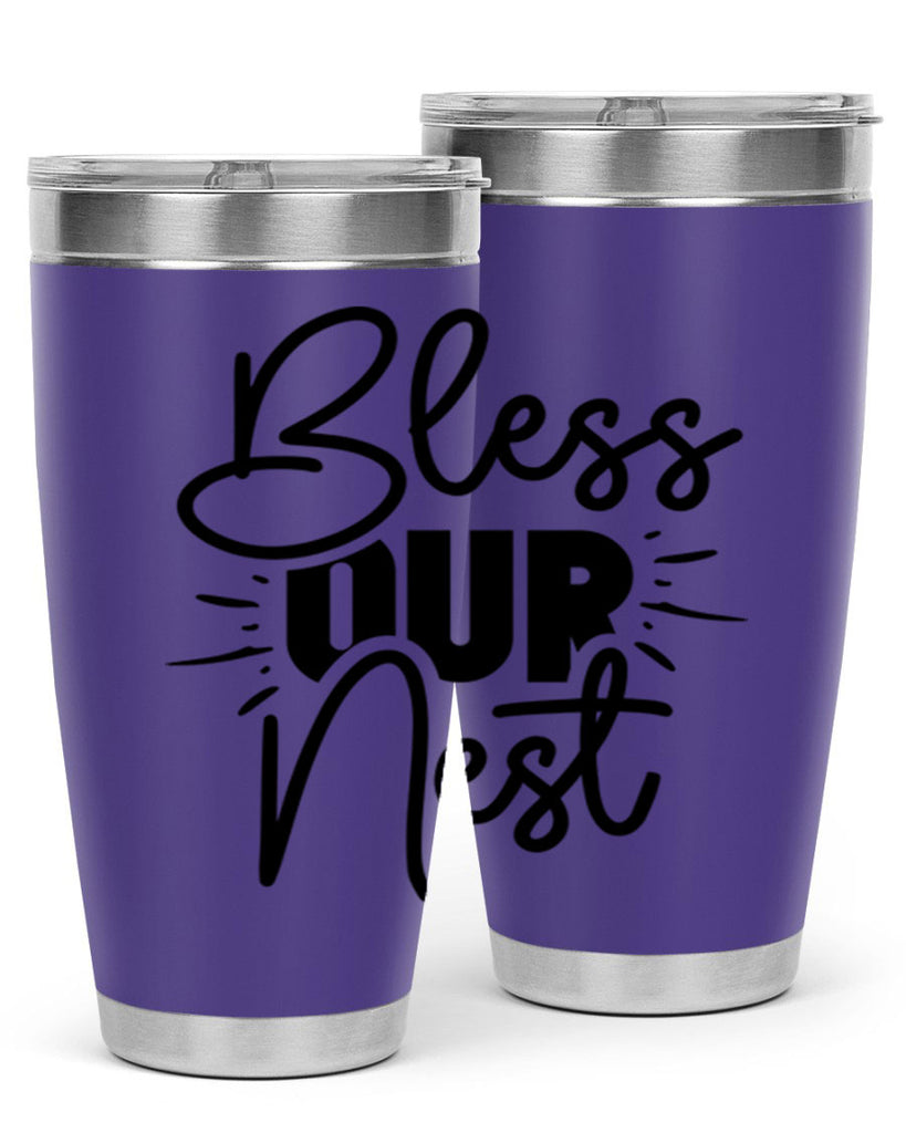 Bless Our Nest 52#- spring- Tumbler