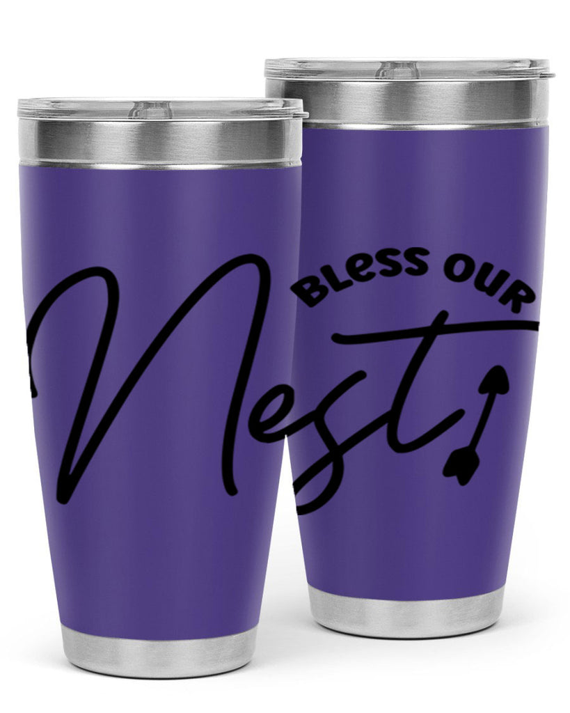 Bless Our Nest55#- spring- Tumbler