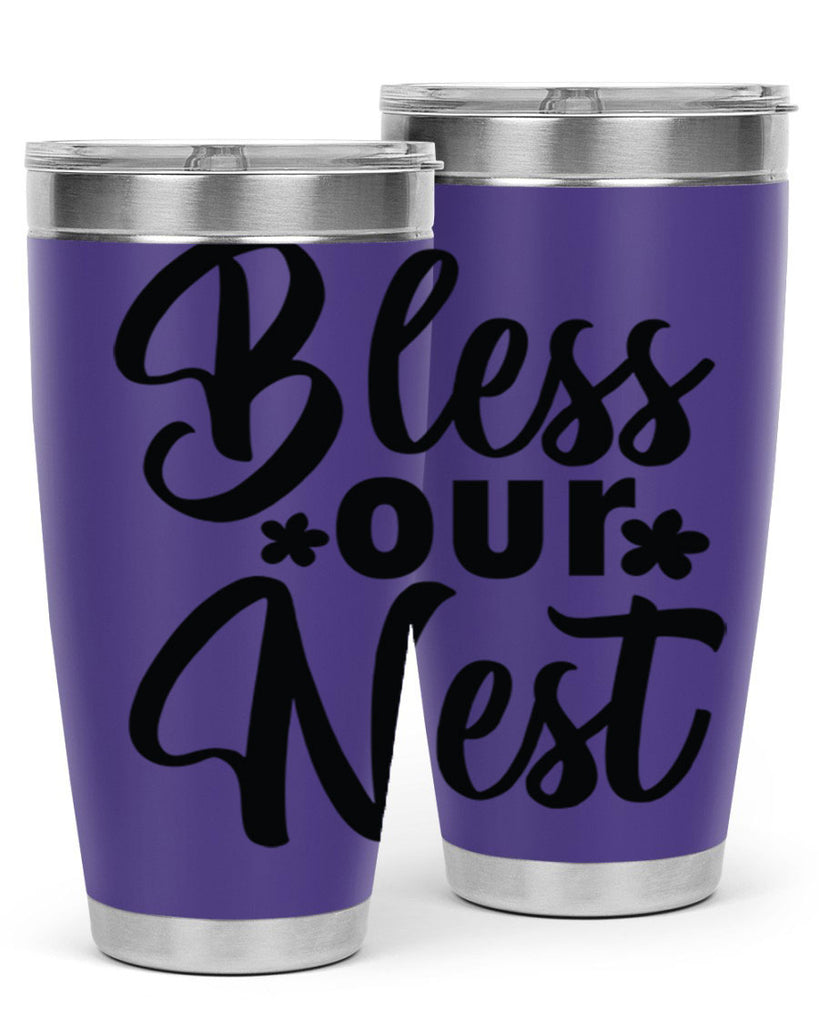 Bless our nest  design 70#- spring- Tumbler