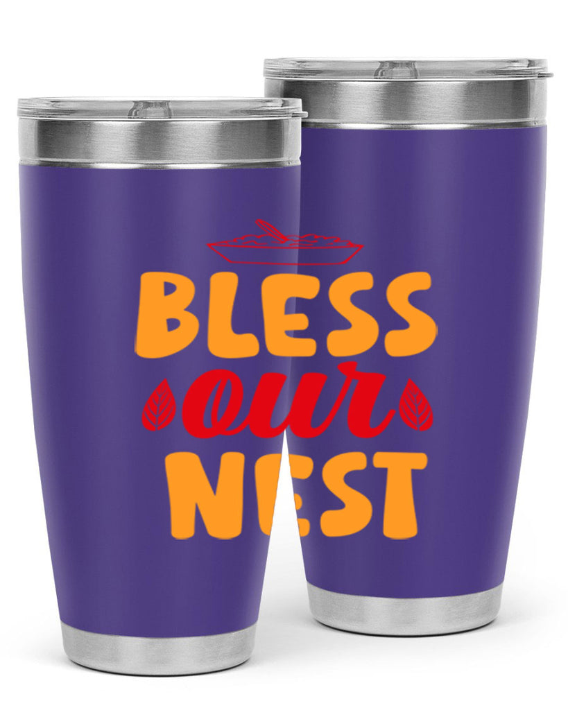 Bless our nest 54#- spring- Tumbler