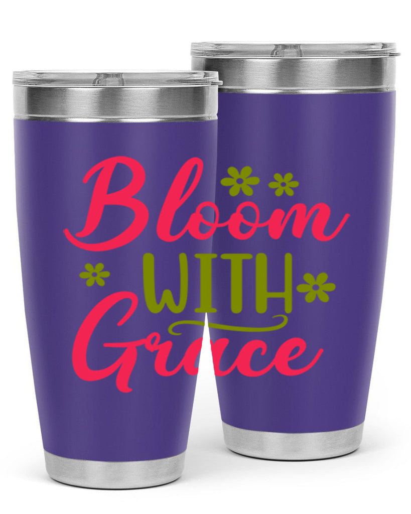 Bloom With Grace 80#- spring- Tumbler