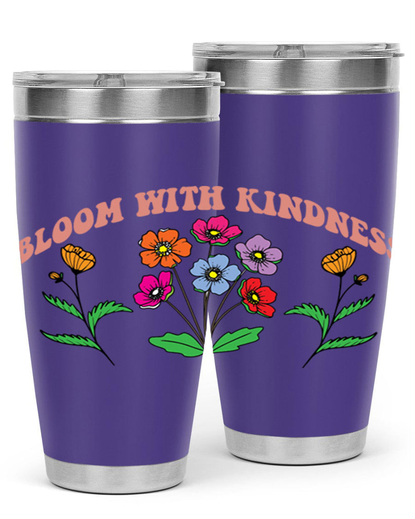 Bloom with Kindness  92#- spring- Tumbler