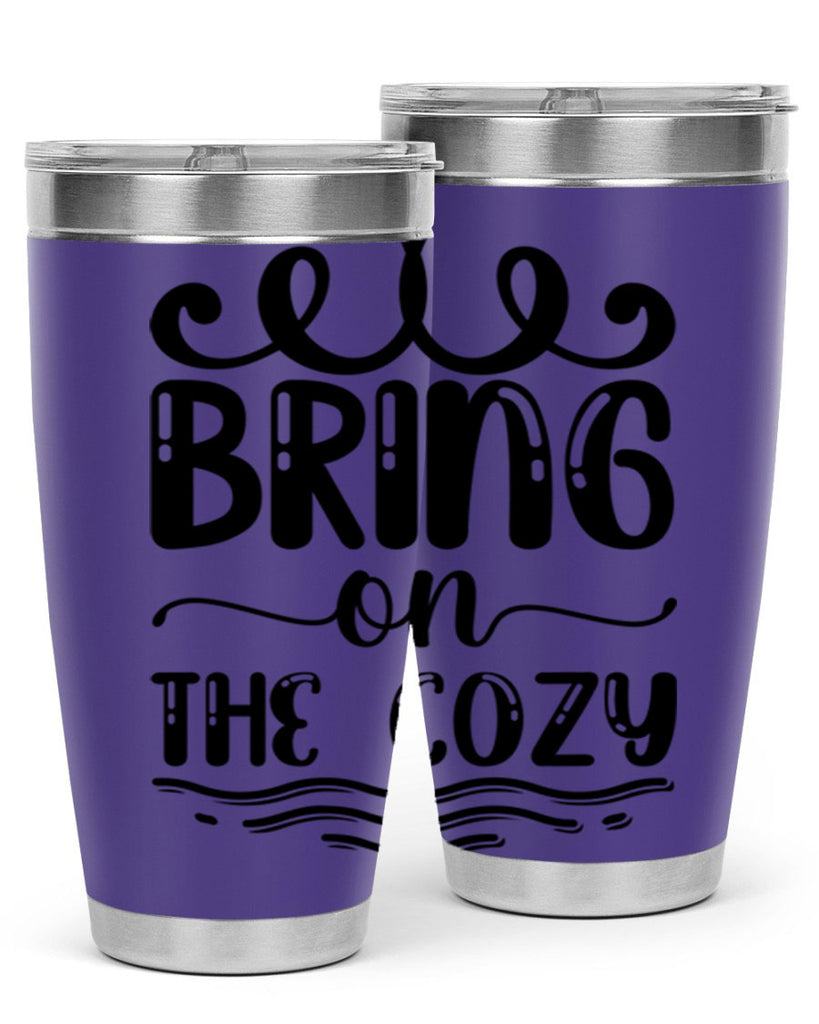 Bring on the Cozy 26#- winter- Tumbler
