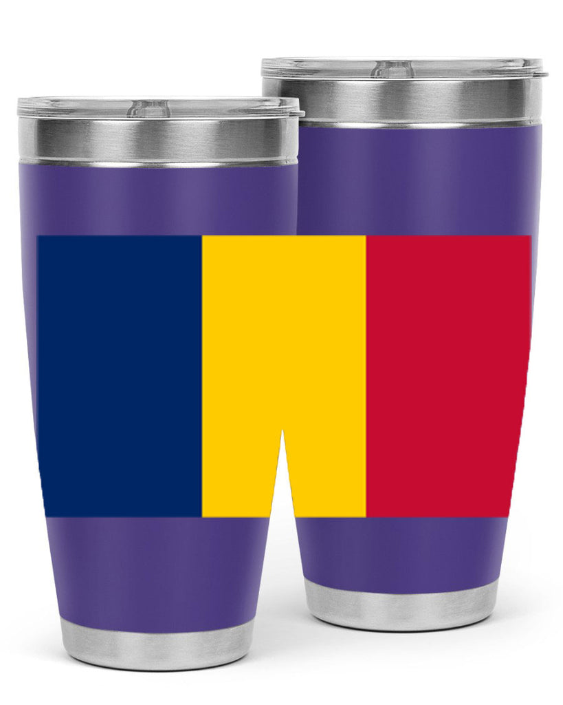 Chad 164#- world flags- Tumbler