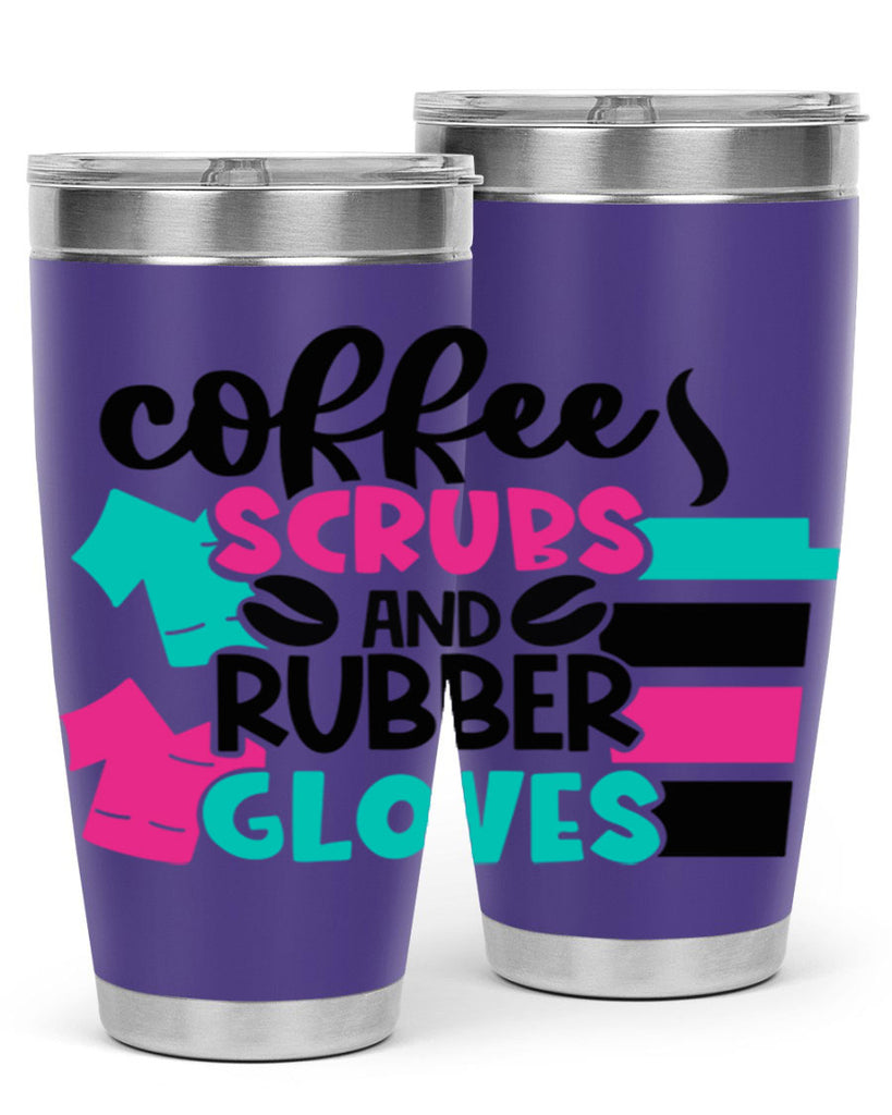 Coffee Scrubs And Rubber Gloves Style Style 209#- nurse- tumbler