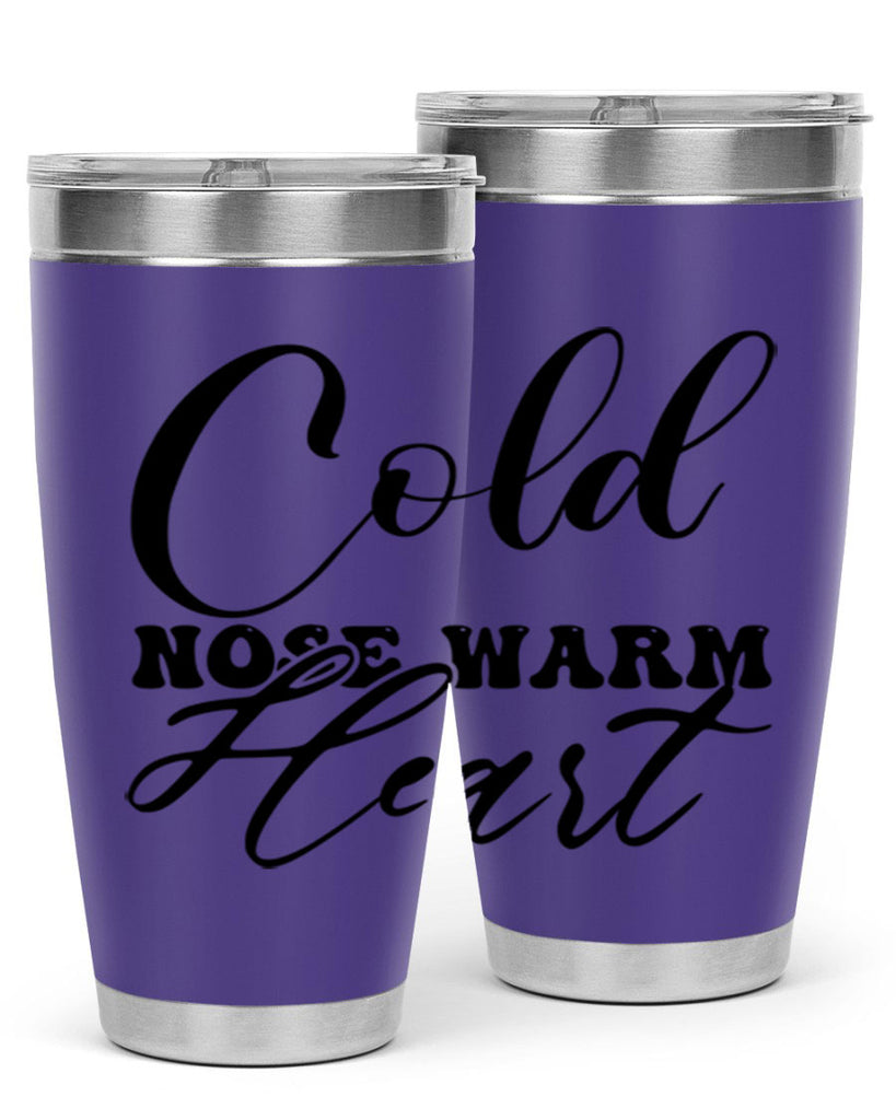 Cold nose warm heart 56#- winter- Tumbler