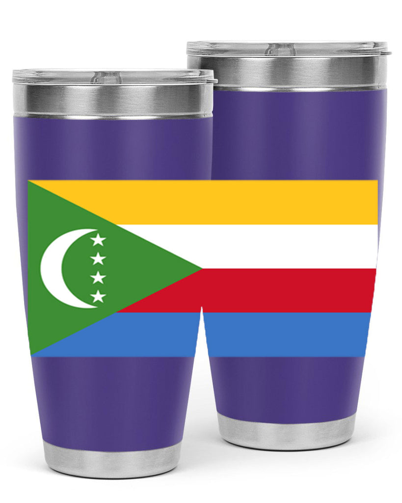 Comoros 160#- world flags- Tumbler