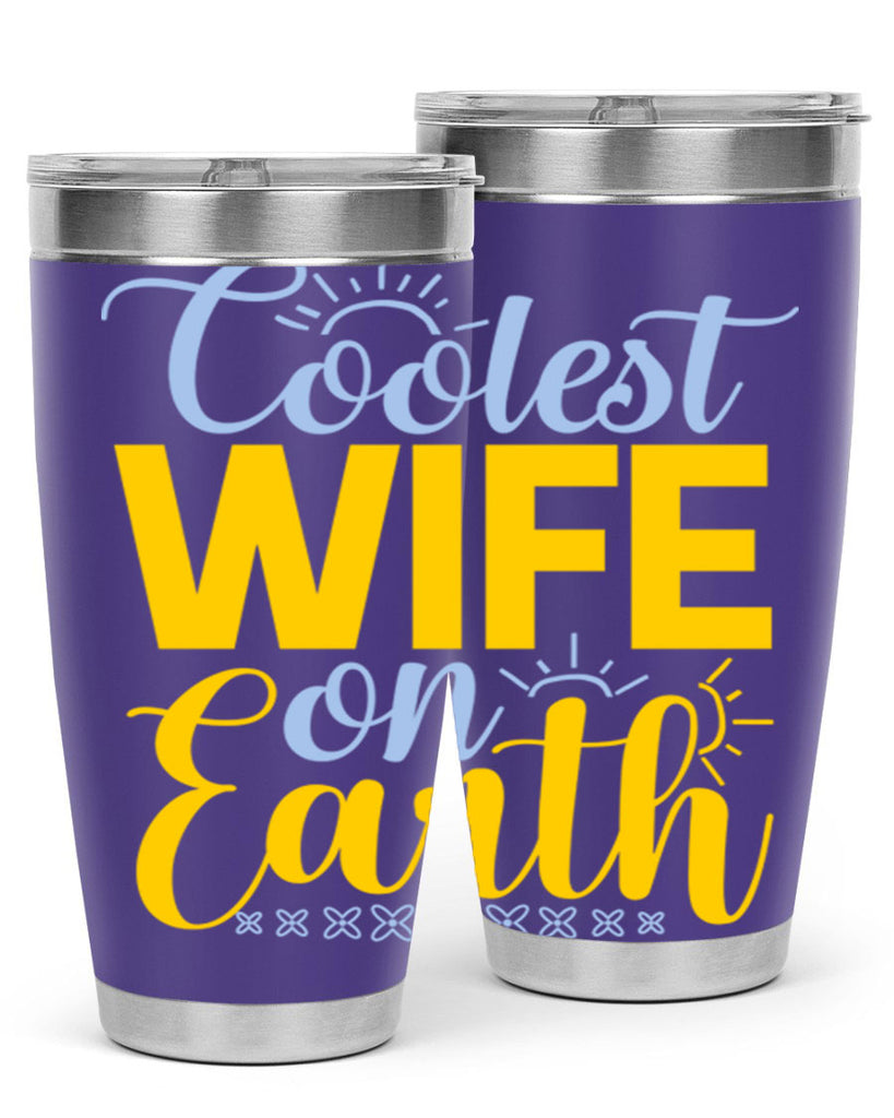 Coolest wife on earth62#- winter- Tumbler