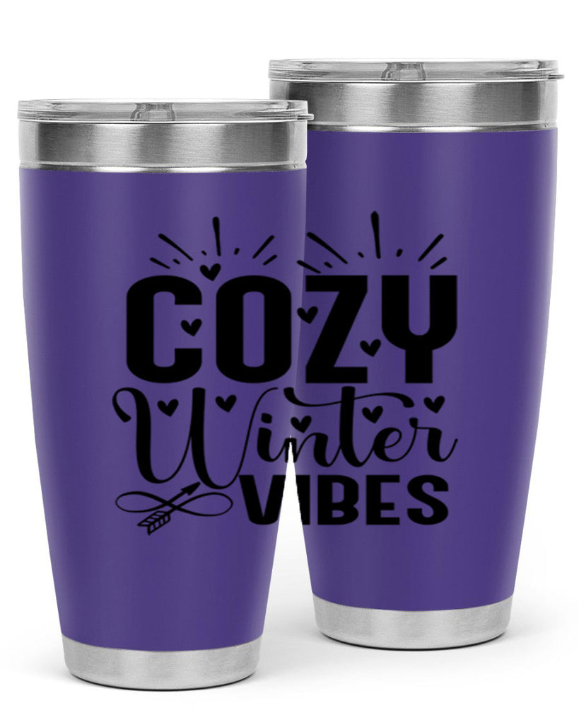 Cozy Winter Vibes 70#- winter- Tumbler